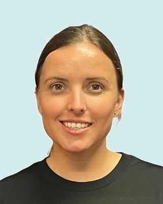 Greta Warren, exercise physiologist, smiling